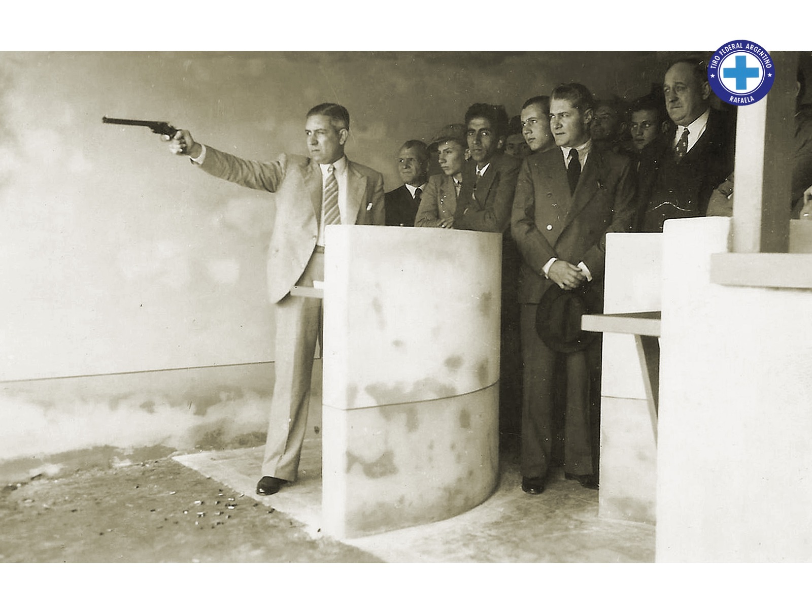 Inauguración de temporada — Polígono TFAR, circa 1938