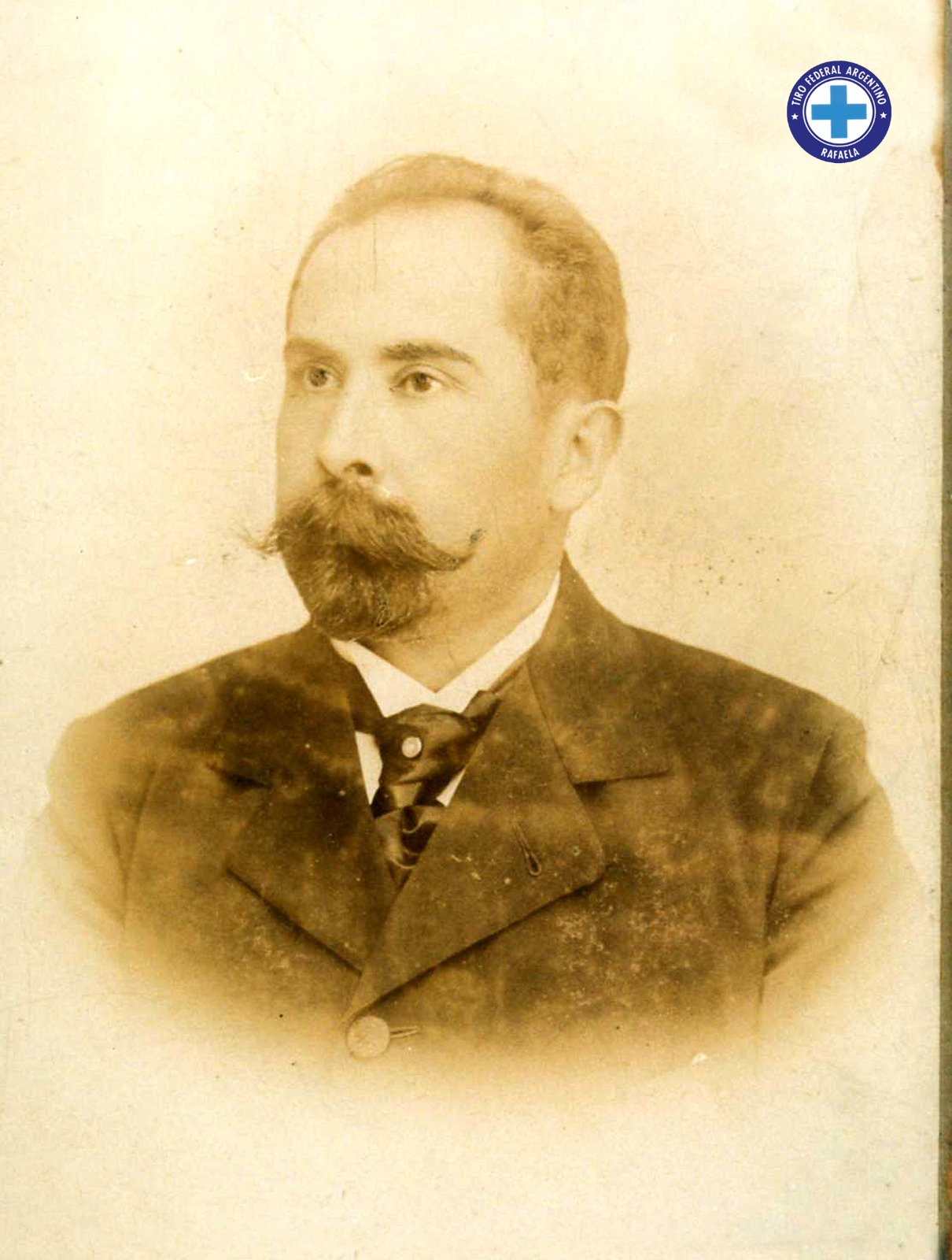 Retrato del fundador, circa 1895 — Tiro Federal Argentino de Rafaela